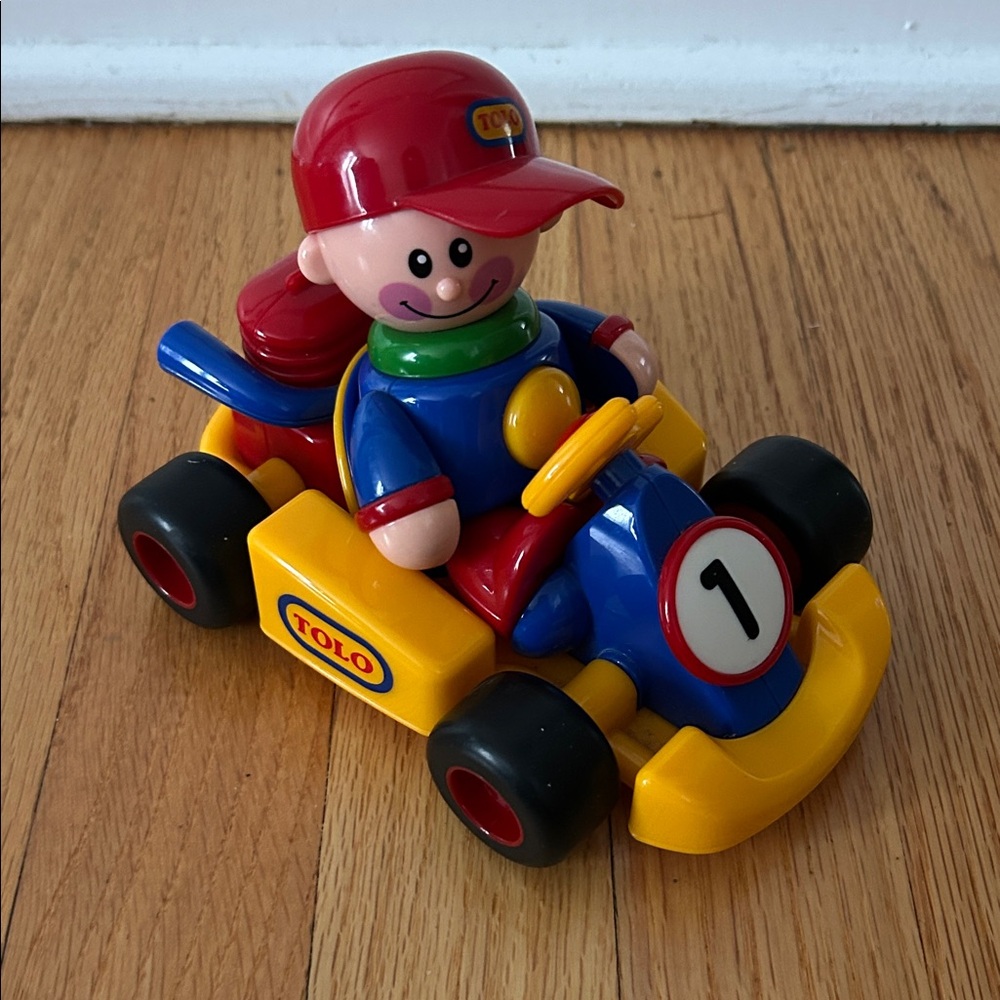 Tolo First Friends Pull and Play Race Car and Driver